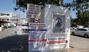 Efes Selçuk’ta Pazar Yeri Otoparkında Hem Ücretsiz Süre Arttı Hem Abonmanlık Başladı