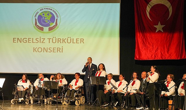 Gaziemir’de engelleri aşan konser