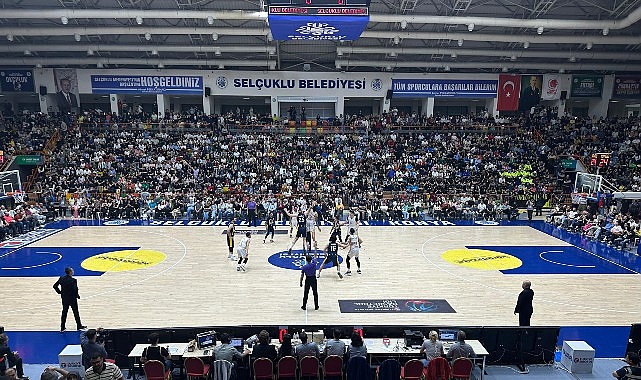 Konya Büyükşehir Belediyespor Yarı Final Serisinde Durumu 1-1 Yaptı