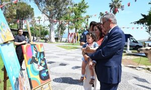 Öğrencilerden sanatla çevreye duyarlılık mesajı