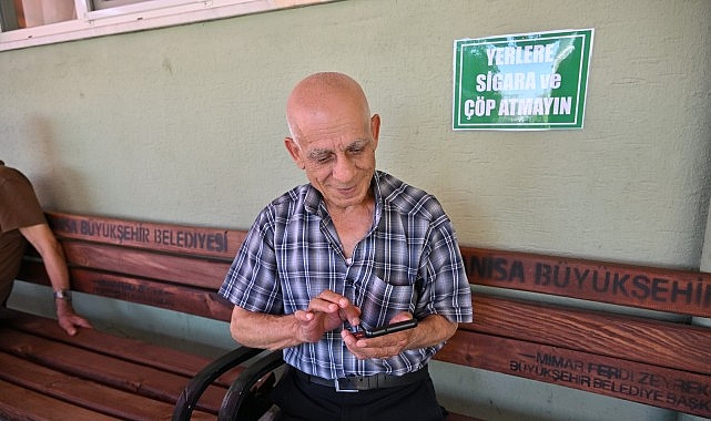 Büyükşehir’den Huzurevine Güçlü İnternet Ağı