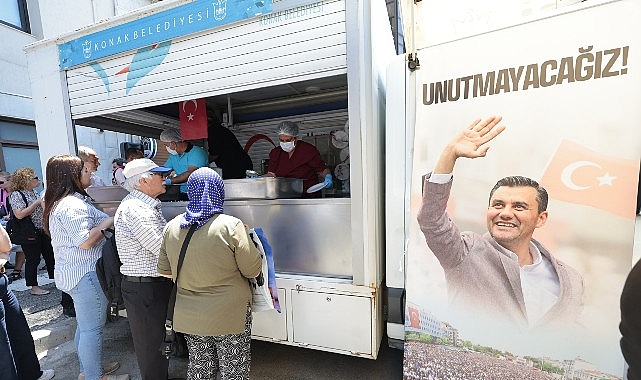 Konak’tan Ferdi Zeyrek anısına yemek ikramı