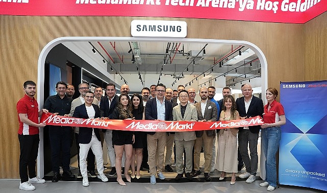 MediaMarkt ve Samsung’dan iş birliği:  MediaMarkt’ın teknoloji deneyim mağazası   Tech Arena Samsung mağazasına da ev sahipliği yapacak