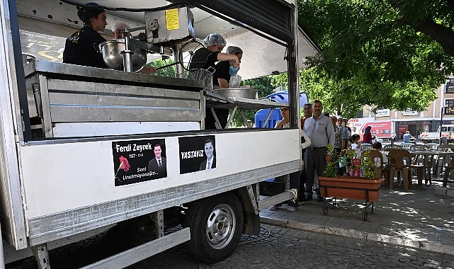 Salihli Belediyesi’nden Merhum Başkan Ferdi Zeyrek İçin Lokma Hayrı