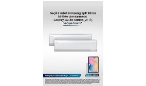 Samsung Split Klimalarda Galaxy S6 Tablet hediye fırsatı!