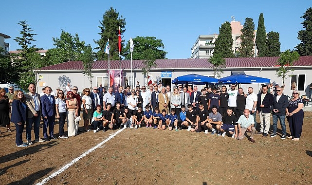 Türk Futboluna Yıldızlar Yetiştiren Yüce Spor’un Tesisi Yenilendi