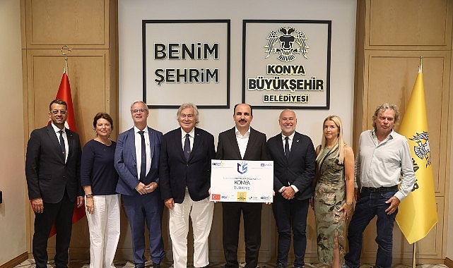 Başkan Altay ACES Heyetine Konya’nın Örnek Bisiklet Yatırımlarını Anlattı