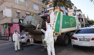 Çankaya’da Temizlik Seferberliği: Temizlik Ekipleri Bahçeli Bölgesinde