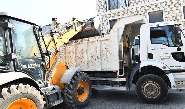 Çiğli’de moloza kararlı müdahale, halka çağrı…