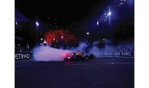 Cruise seyahatinde Formula 1 heyecanı!