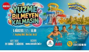 Nevşehir Belediyesi Yüzme Havuzu Açılıyor