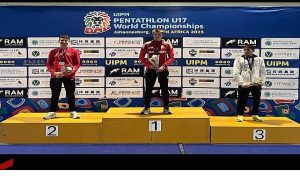 Osmangazili milli pentatlet Arda Meriç’ten dünya ikinciliği