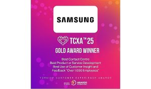 Samsung’a Türkiye Müşteri Deneyimi Ödülleri (TCXA) 2025’ten 3 Altın Ödül!