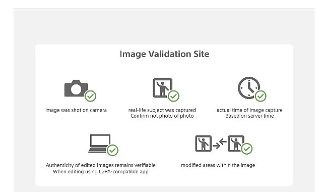 Sony, Haber Kuruluşları İçin Geliştirilen Kamera Kimlik Doğrulama Çözümüne “Camera Verify” Özelliğini Ekledi