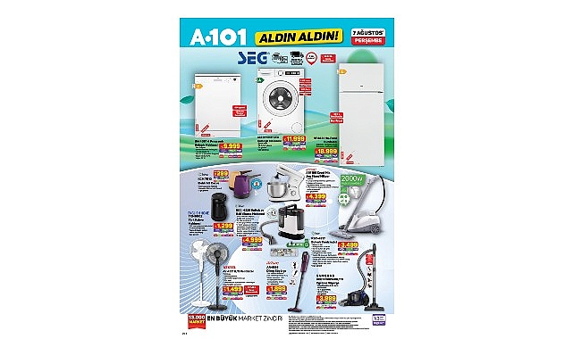 A101’de 7 Ağustos’ta Elektrikli Moped ve Bisikletler Satışta