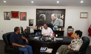 Başkan Çiçek, Muhtarlar Derneği’ni Ağırladı