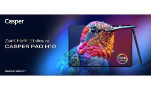 Casper’dan mobil üretkenlikte yeni dönem:  OLED ekran ve ultra hafiflik – Casper PAD Tablet