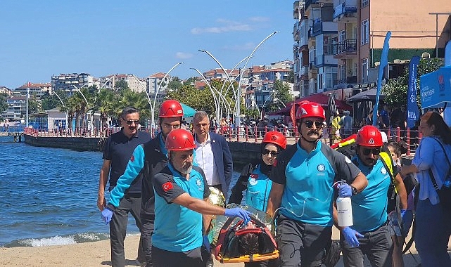 Gölcük’te Gerçeğini Aratmayan Tatbikat