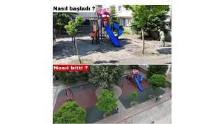 İnegöl Belediyesi Çocuklara Daha Sağlıklı Parklar Sunuyor