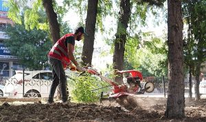 Keçiören’de Park ve Bahçelere Estetik Dokunuş