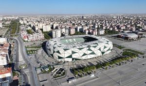 Konya Büyükşehir Stadyumu Türkiye-İspanya Maçına Hazırlanıyor