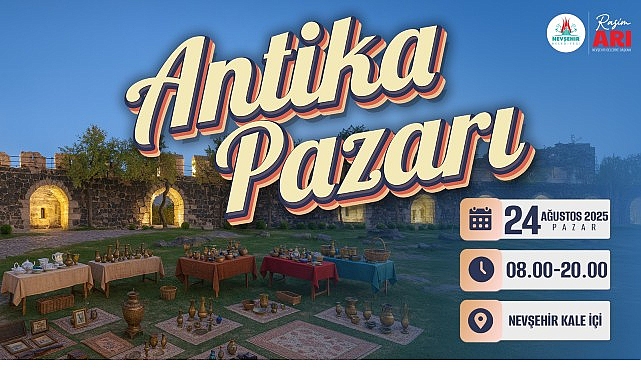 Nevşehir Kalesi, Antika Pazarına Ev Sahipliği Yapacak