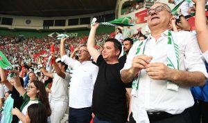 Osmangazi Belediyesi’nden Bursaspor’a taraftar desteği