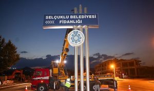 Selçuklu Belediyesi’nden şehir estetiğine katkı sağlayacak uygulama: Belediye’ye ait tüm totemler kaldırılıyor