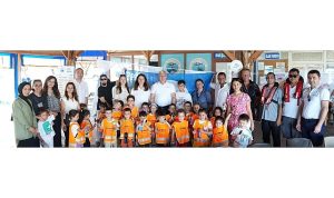 Setur Marinaları’nın su üstü temizlik robotu Smartium Clean, “Mavi Yarınlar” projesi için denize indi