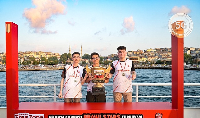 Vodafone FreeZone 5G Kıtalararası Brawl Stars Turnuvası’nda şampiyon Döner Kebap takımı