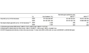 Araştırma-Geliştirme Faaliyetleri Araştırması, 2024