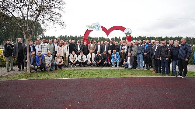 Başkan Aydın amatör spor kulüplerinin başkanlarıyla bir araya geldi