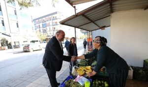 Başkan Çiçek’ten Esnaf Ziyareti