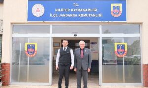 Başkan Şadi Özdemir’den Üsteğmen Önderışık’a hayırlı olsun ziyareti