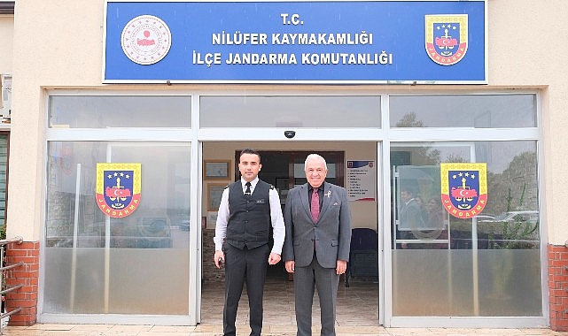 Başkan Şadi Özdemir’den Üsteğmen Önderışık’a hayırlı olsun ziyareti