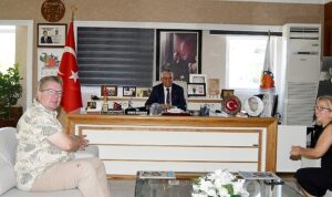 Finlandiya’lı Başkan’dan Başkan Topaloğlu’na ziyaret