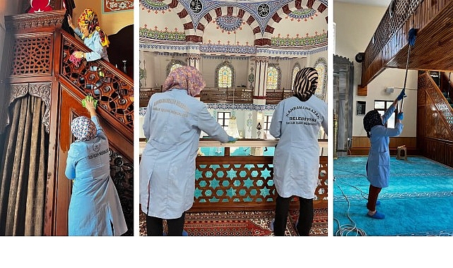 Kahramankazan’da Camiler Pırıl Pırıl