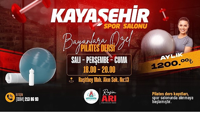 Nevşehir’de Kadınlara Özel Pilates Dersleri Başlıyor