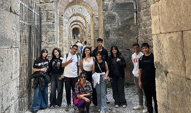 Pergamon Antik Kenti’nde dil becerilerini geliştirdiler