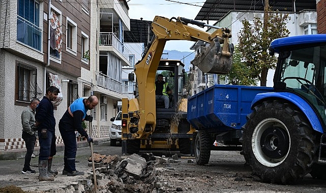 Barbaros’un Altyapı Çalışmaları Tamamlanıyor
