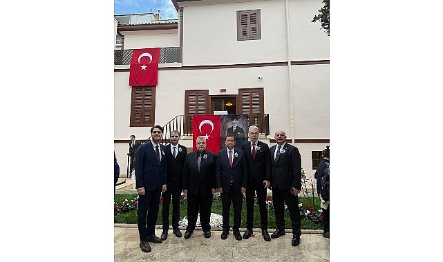 Başkan Aydın Selanik’te Atatürk’ü Andı
