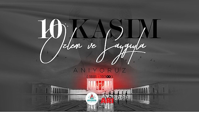 Belediye Başkanımız Rasim Arı’nın 10 Kasım Mesajı