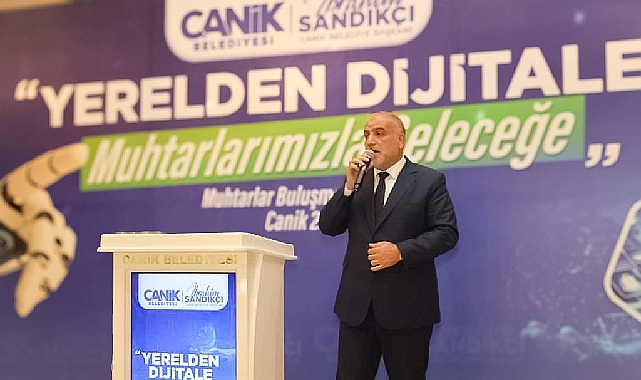 Canik Belediyesi’nden Muhtarlara Dijital Kolaylık
