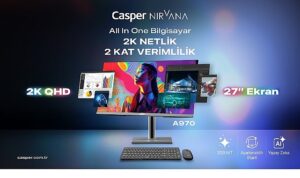 Casper Nirvana 27” AIO A970 kurumsal verimlilik için tasarlandı