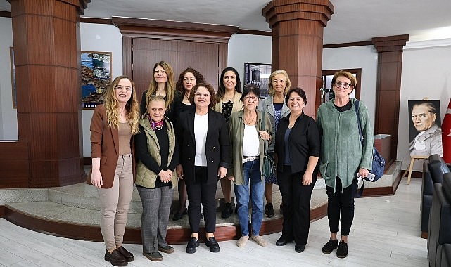 Didim Kadın Platformu’ndan Başkan Hatice Gençay’a Ziyaret