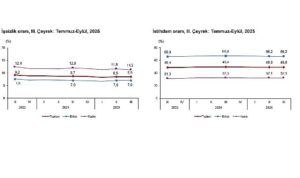İşgücü İstatistikleri, III. Çeyrek: Temmuz-Eylül, 2025