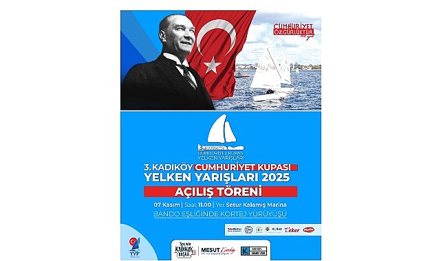 Kadıköy Cumhuriyet Kupası Yelken Yarışları Başlıyor