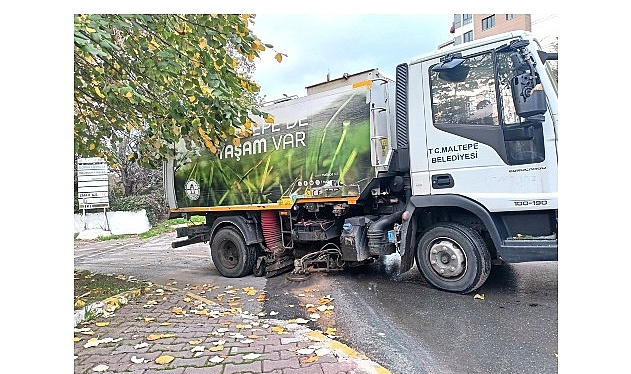 Maltepe Belediyesi’nden Yalı Mahallesi’nde temizlik seferberliği