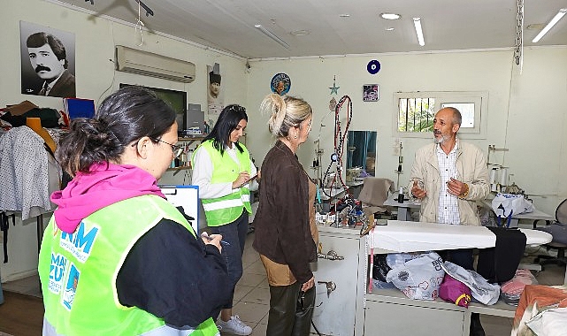 Narlıdere’de Esnafın İhtiyaçları Yerinde Tespit Ediliyor