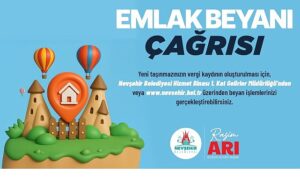 Nevşehir Belediyesi’nden Emlak Beyanı Çağrısı